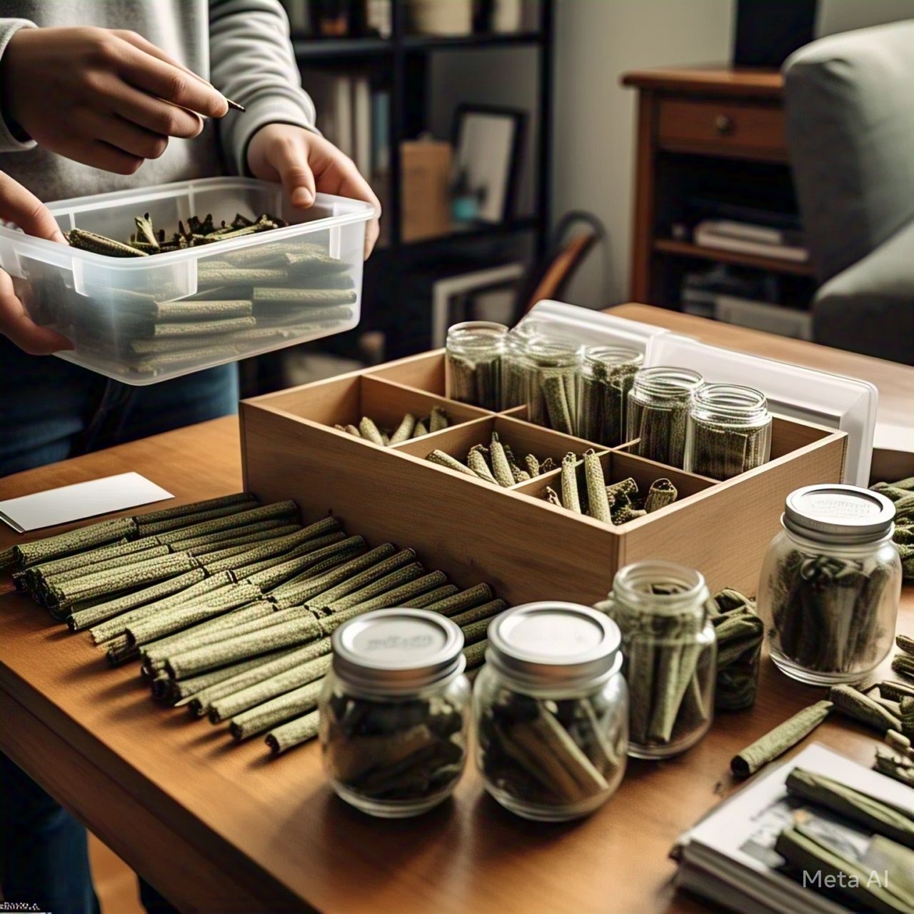 Storing THCA Pre