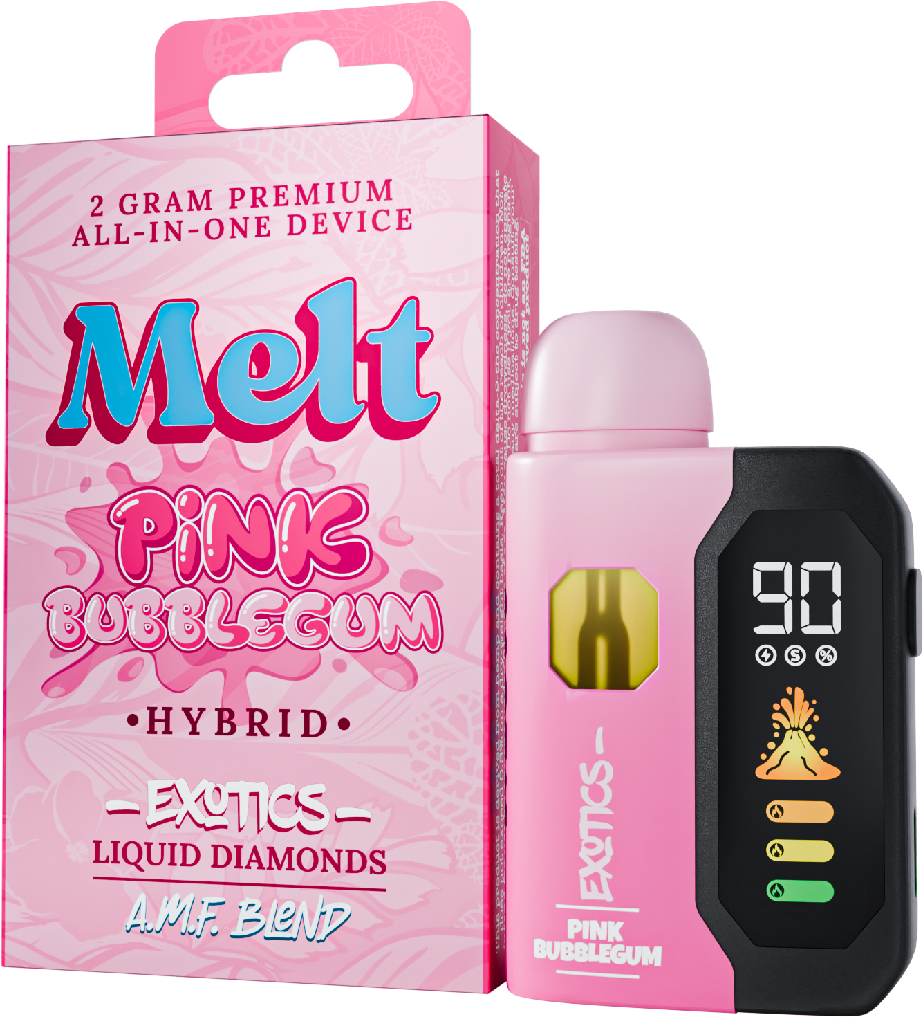 pink bubble gum vape device - Rechargeable AIO | 2g Melt Official pink bubble gum vape device - Rechargeable AIO | 2g Melt Official
