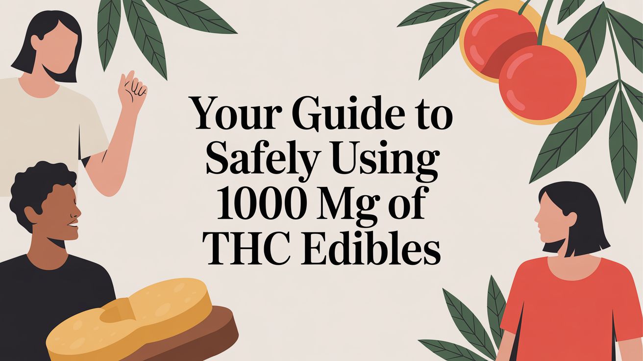 Your Guide to Safely Using 1000 mg of THC Edibles