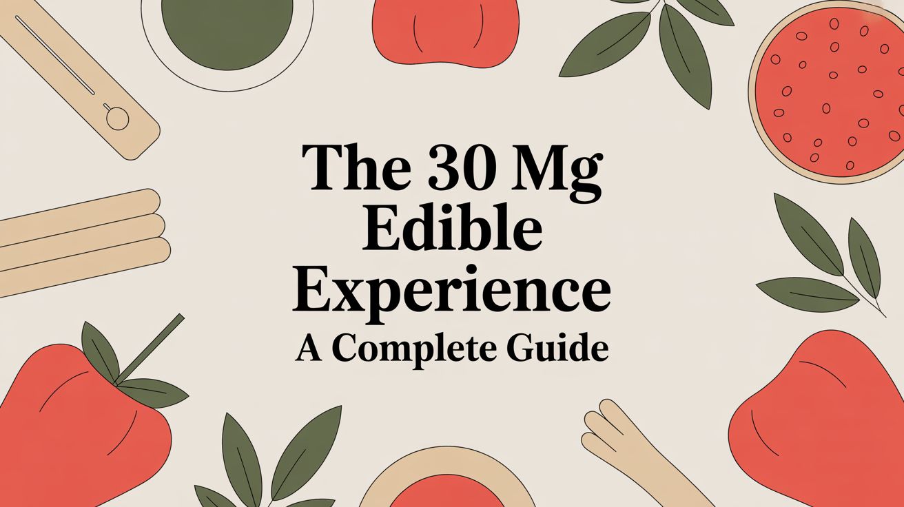 The 30 mg Edible Experience A Complete Guide