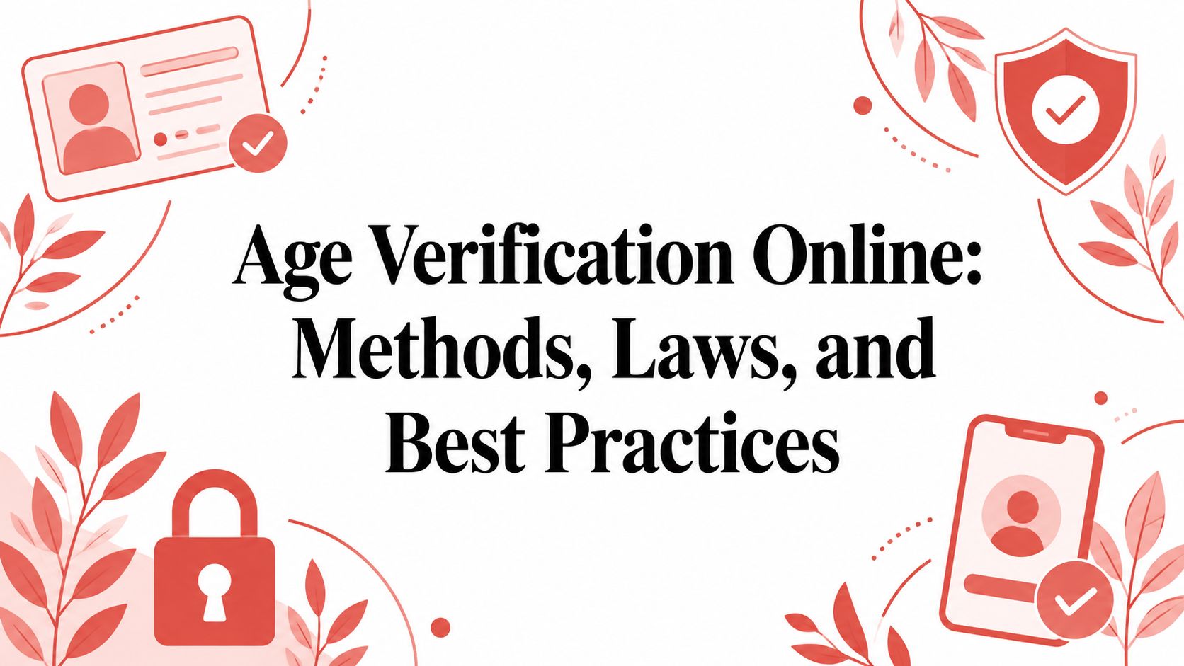 Age Verification Online: Methods, Laws, and Best Practices