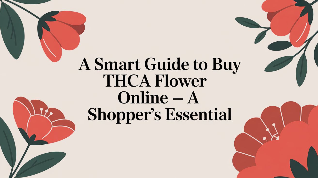 A Smart Guide to buy thca flower online — A Shopper's Essential