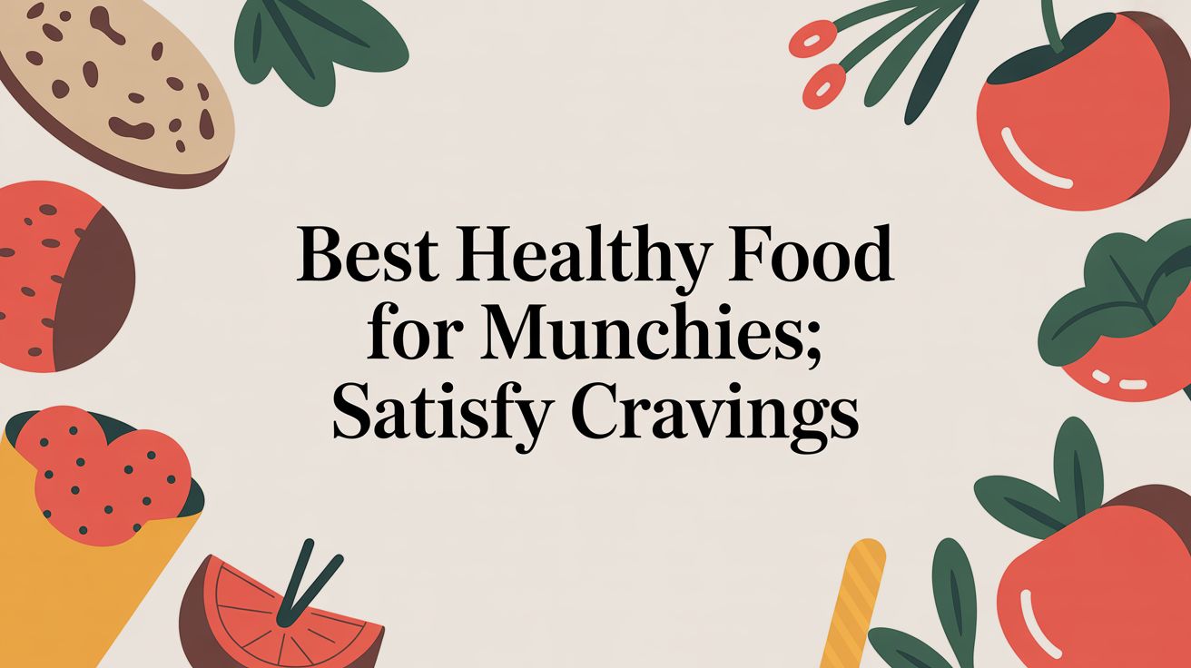 Best Healthy Food for Munchies: Satisfy Cravings