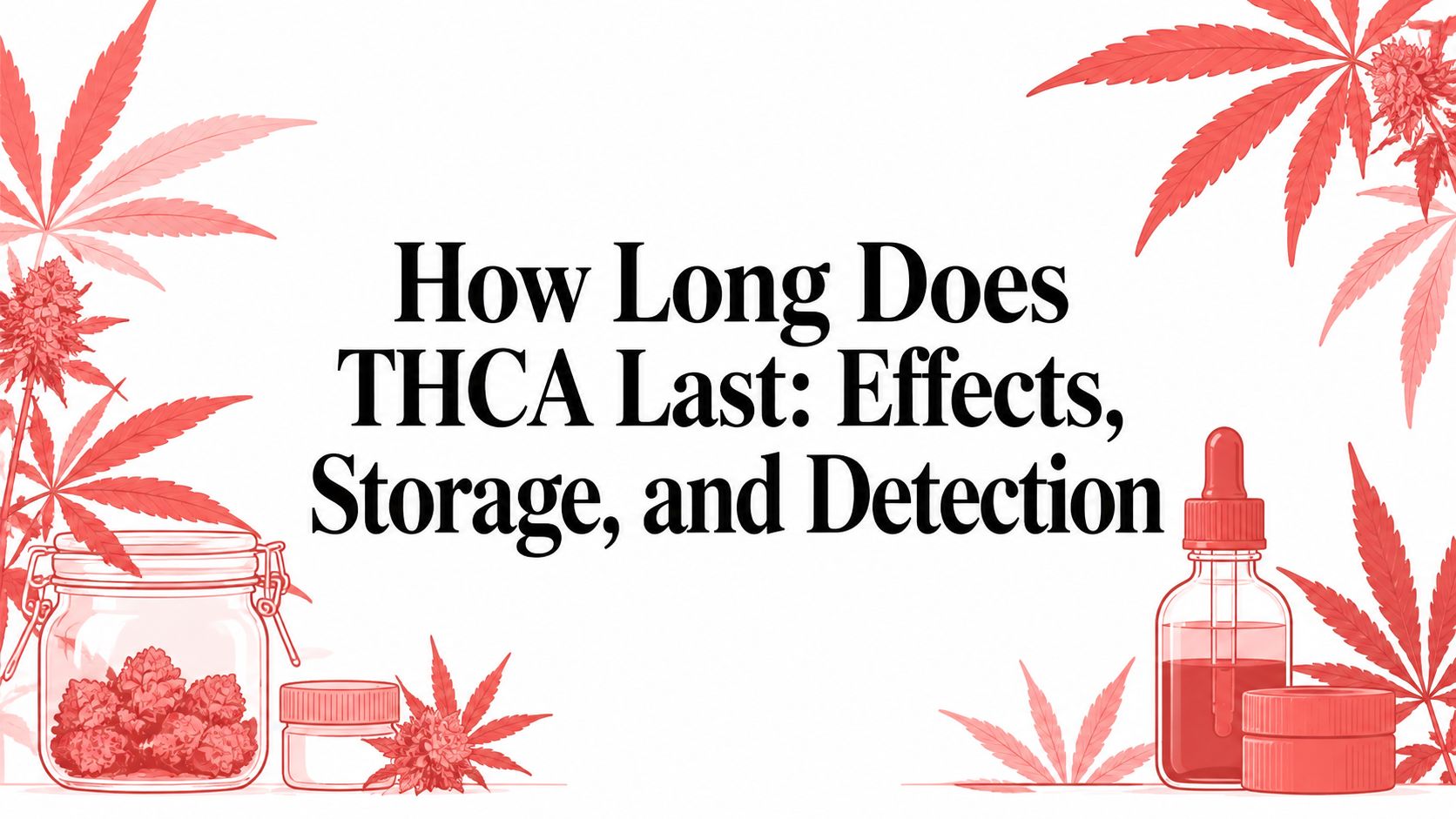 How Long Does THCA Last: Effects, Storage, and Detection