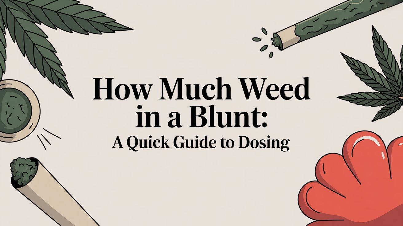 How much weed in a blunt: A Quick Guide to Dosing