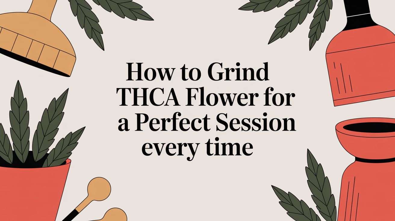 How to Grind THCA Flower for a Perfect Session Every Time