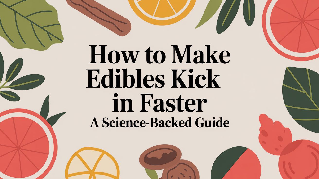 How to Make Edibles Kick In Faster A Science-Backed Guide