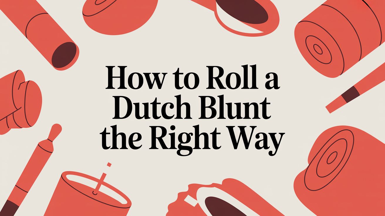 How to Roll a Dutch Blunt the Right Way