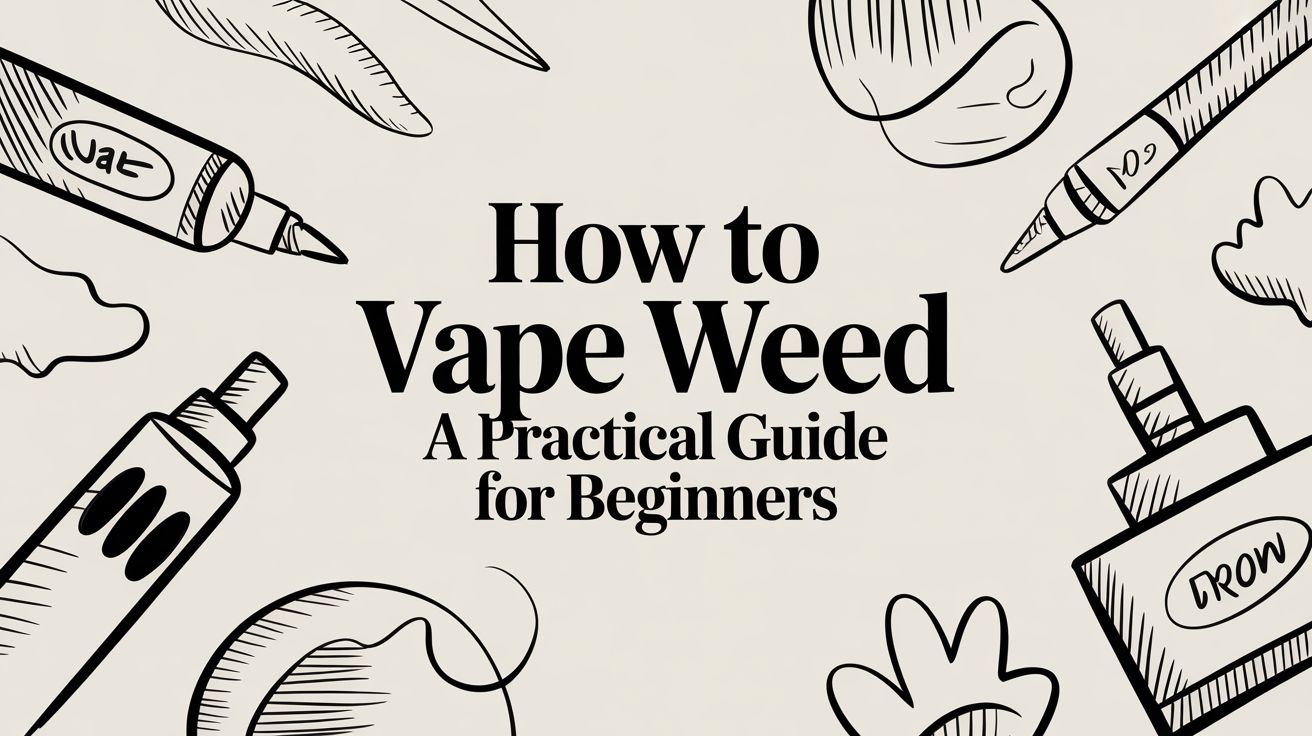 How to Vape Weed A Practical Guide for Beginners