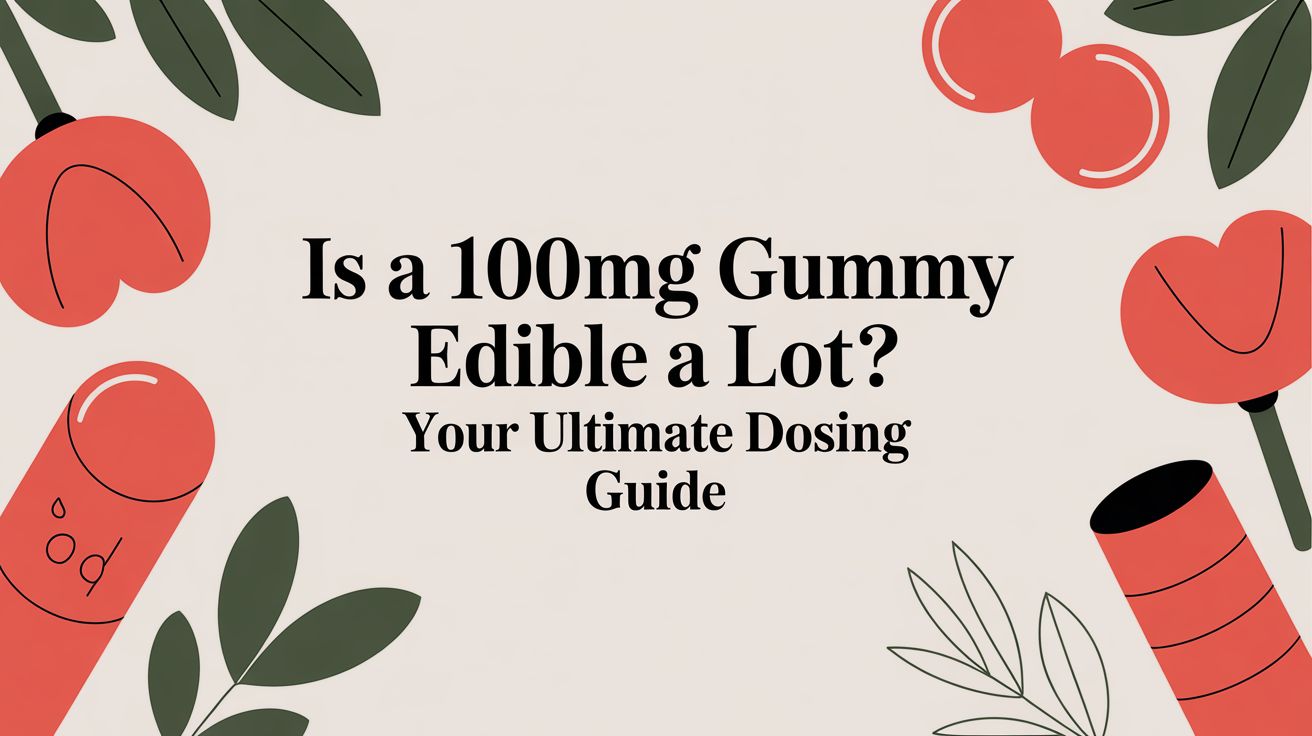 Is a 100mg Gummy Edible a Lot? Your Ultimate Dosing Guide