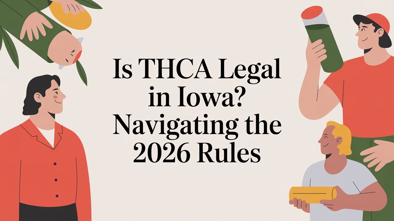 Is THCA Legal in Iowa? Navigating the 2026 Rules