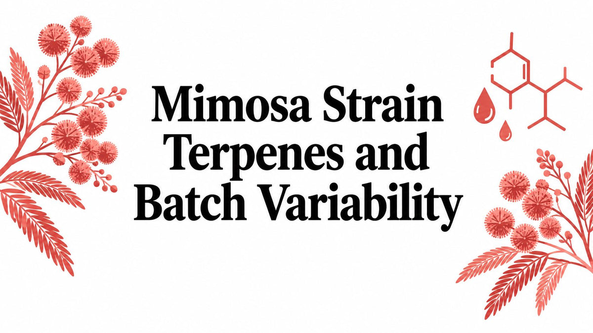 Mimosa Strain Terpenes and Batch Variability