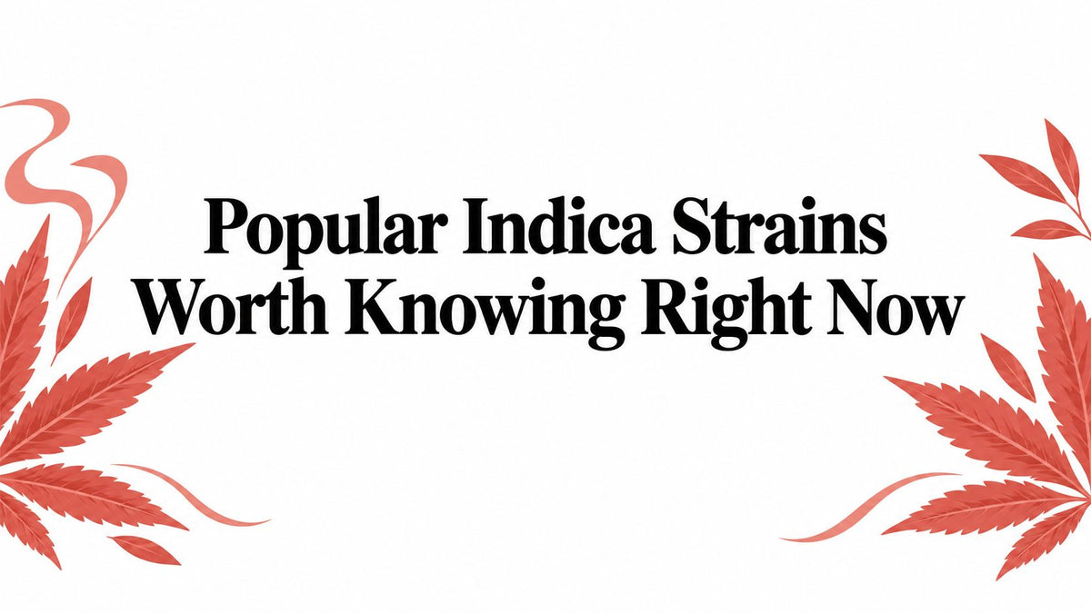 Popular Indica Strains Worth Knowing Right Now