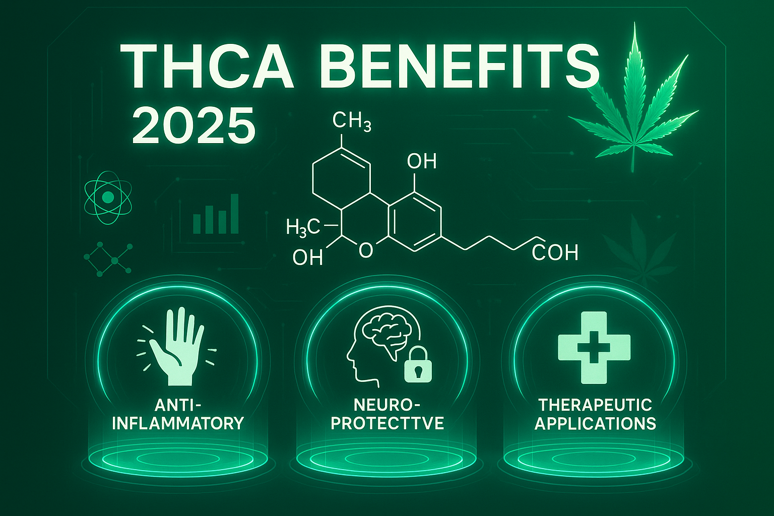 THCA cannabinoid benefits in cannabis wellness for 2025
