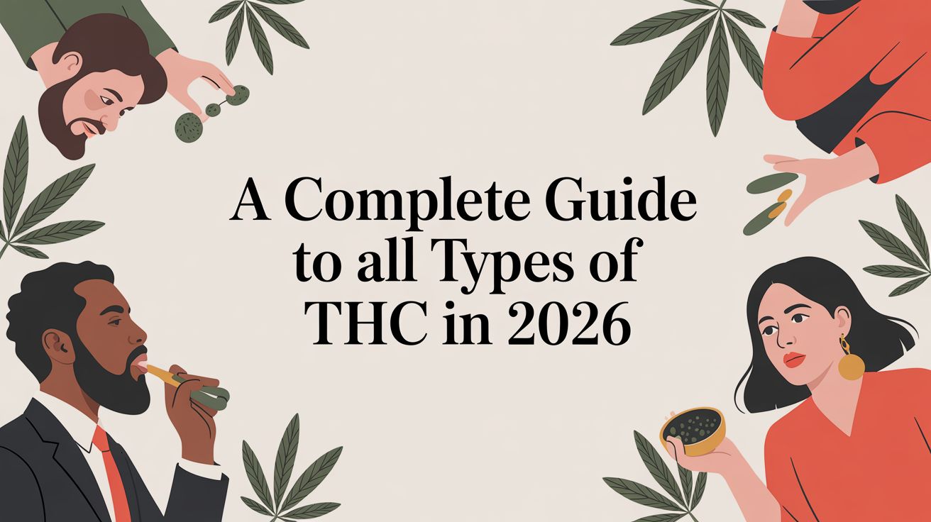 A Complete Guide to All Types of THC in 2026