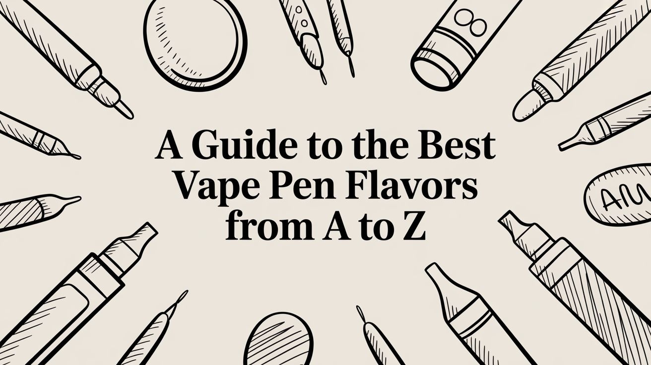 A Guide to the Best Vape Pen Flavors From A to Z