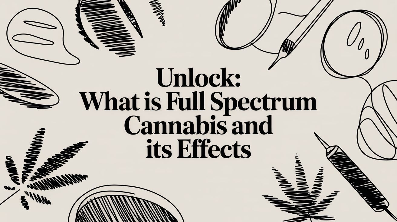 Unlock: what is full spectrum cannabis and its effects