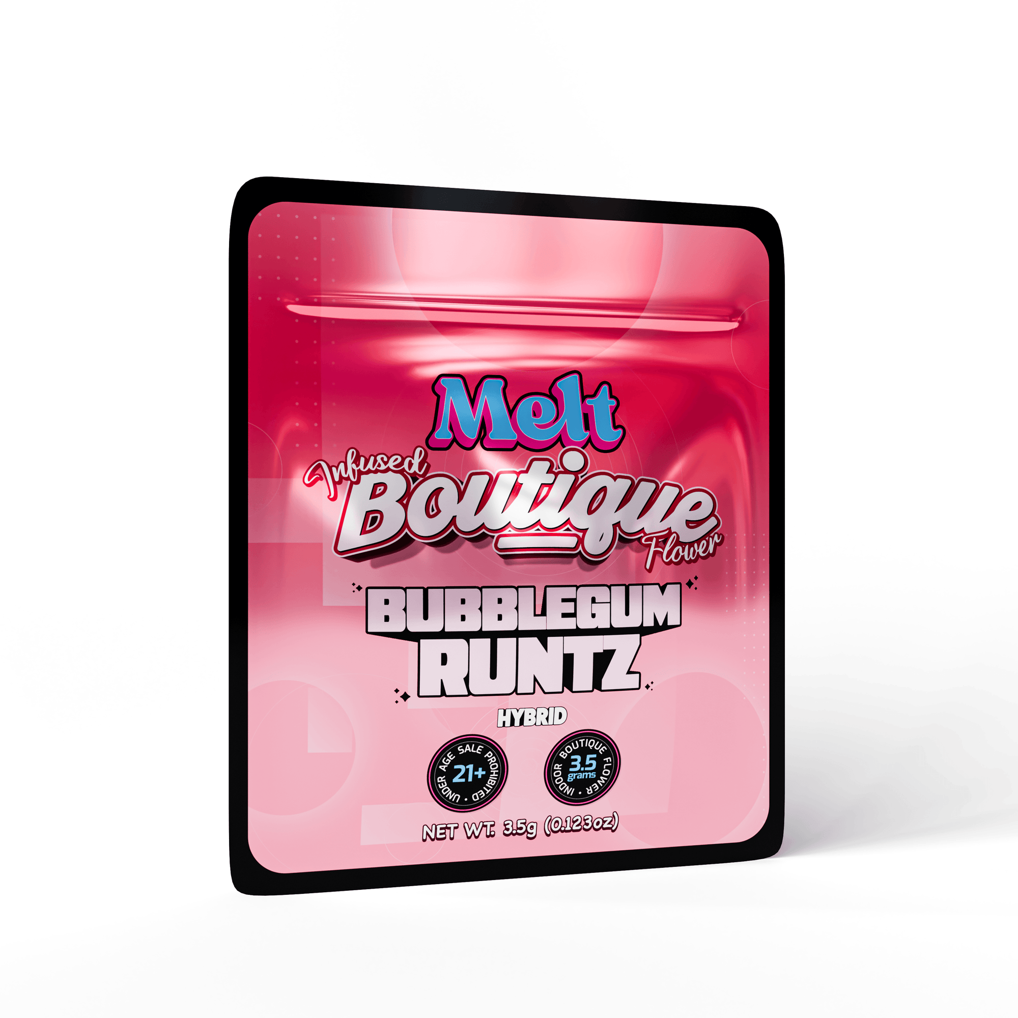 Bubblegum Runtz THCA Flower - Infused Boutique Cannabis 3.5g| Euphoric Sweet Creamy Flavor