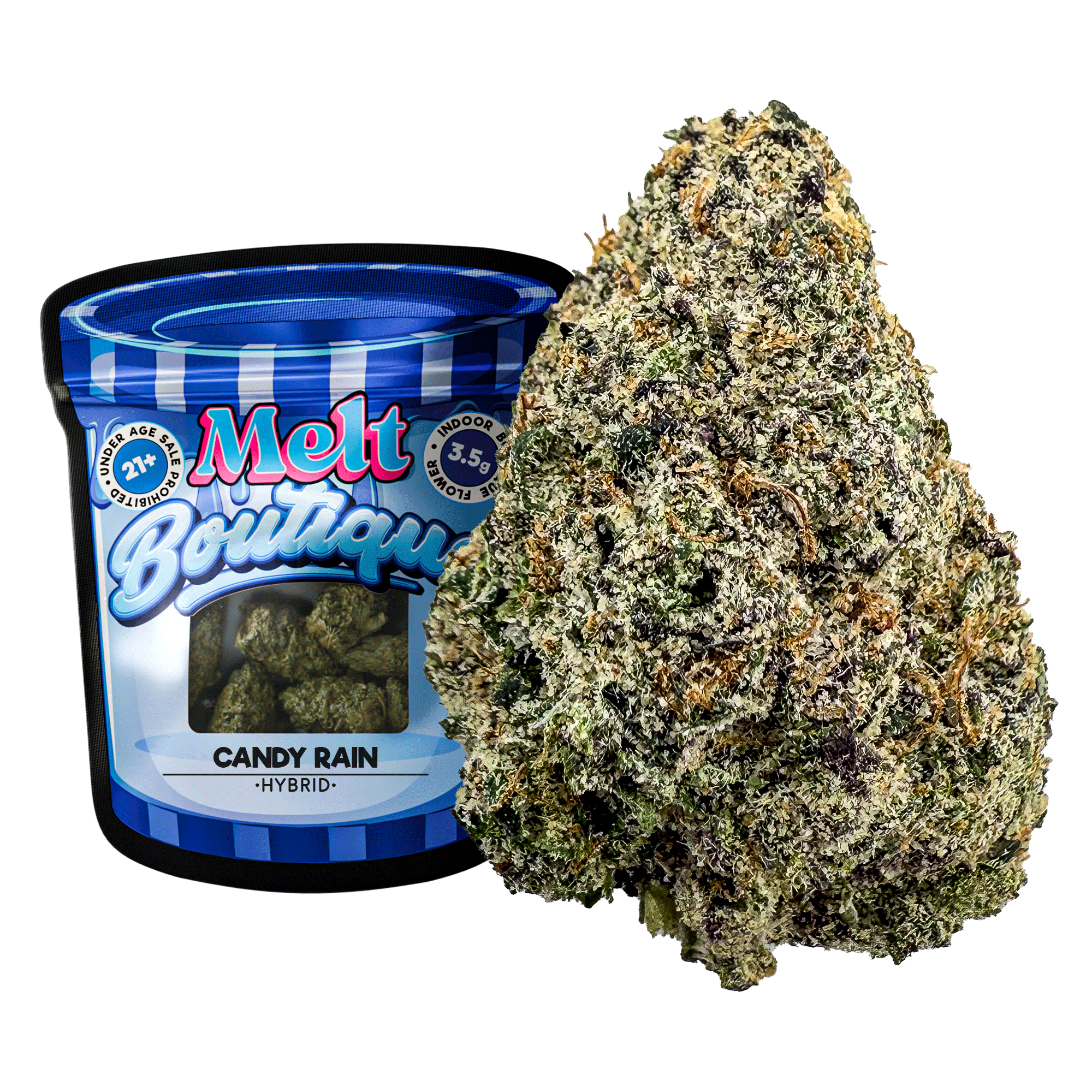 Candy Rain 3.5g THCA Flower - Boutique Craft Premium Quality