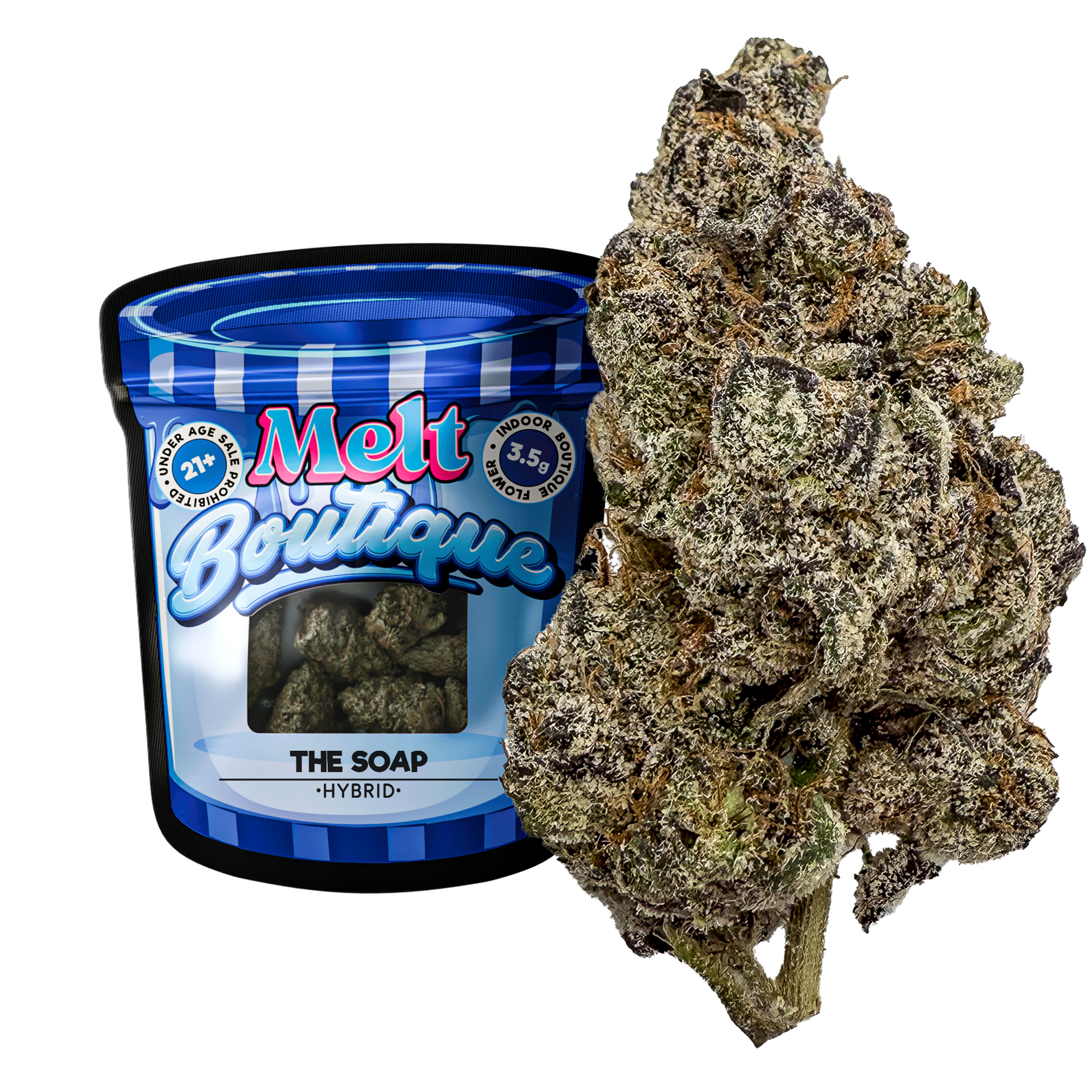 The Soap Hybrid THCA Flower – Boutique Craft Premium Cannabis Buds 3.5g Indoor Grown