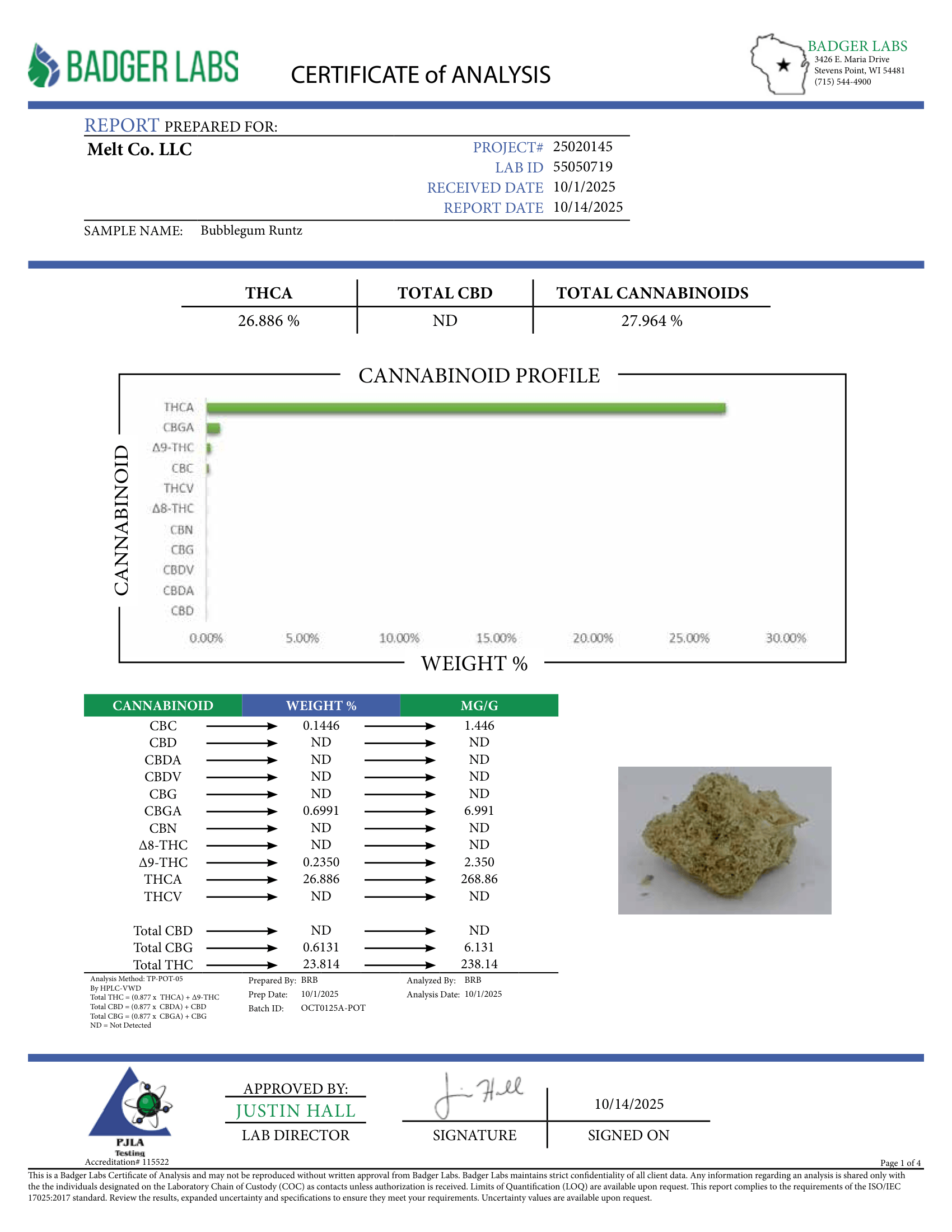Bubblegum Runtz THCA Flower - Infu ed Boutique Cannabi  3.5g| Euphoric Sweet Creamy Flavor - Melt