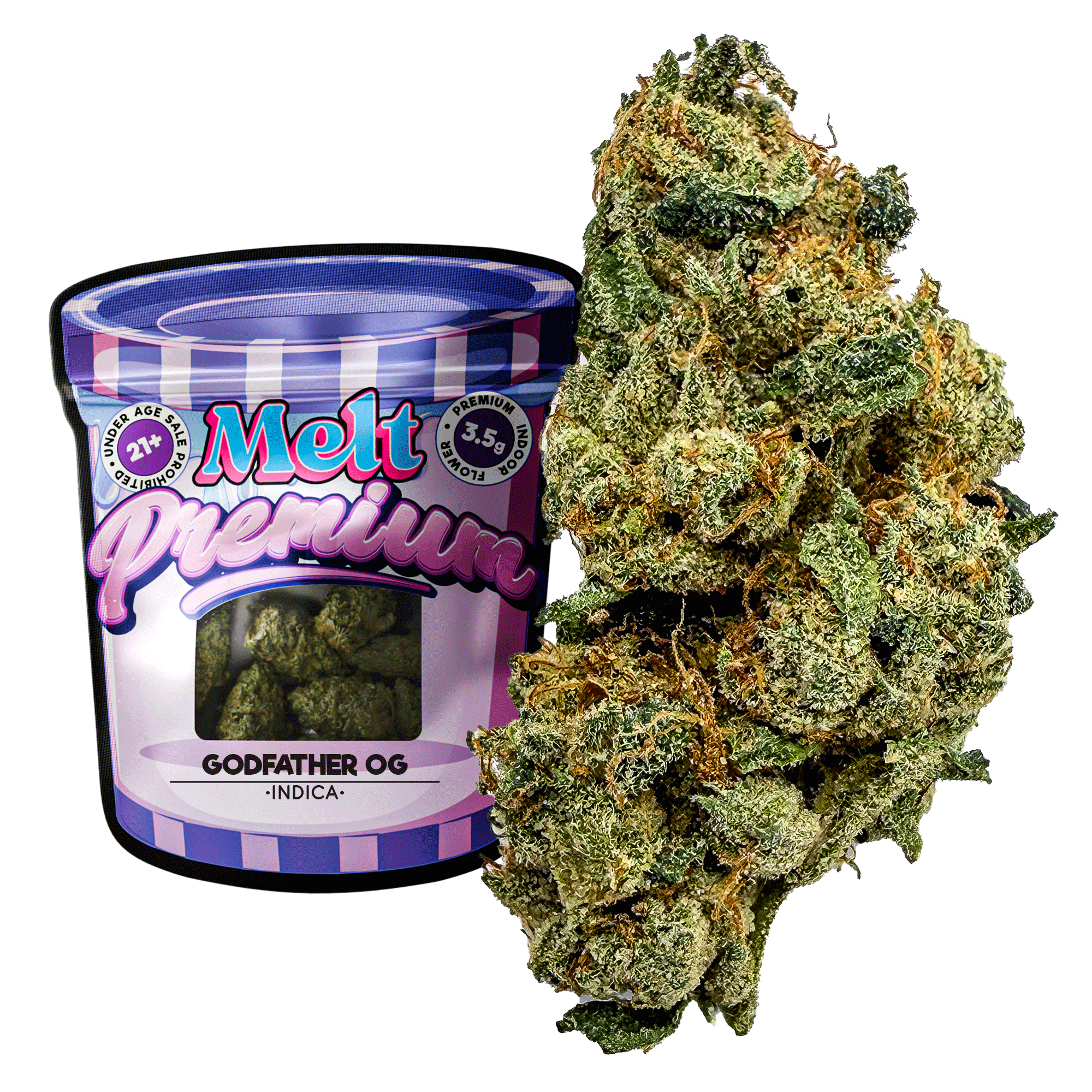 Godfather OG THCA Flower Buds