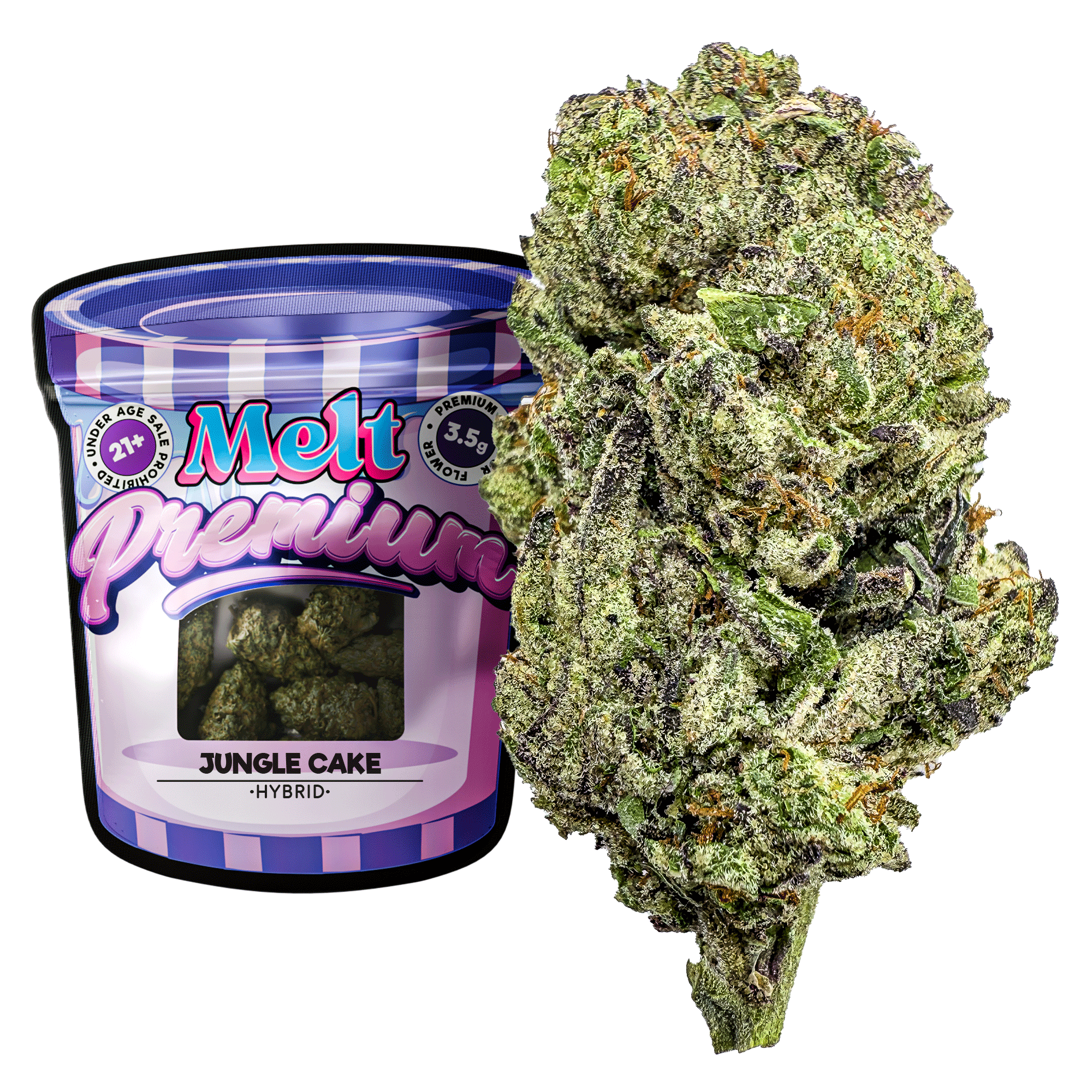 Jungle Cake THCA Flower Buds.