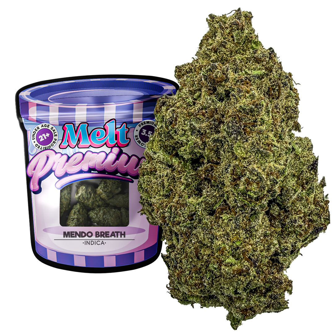 Mendo Breath Indica THCA Flower – Premium Indoor Indica Cannabis | 3.5g Exotic Vanilla Flavor