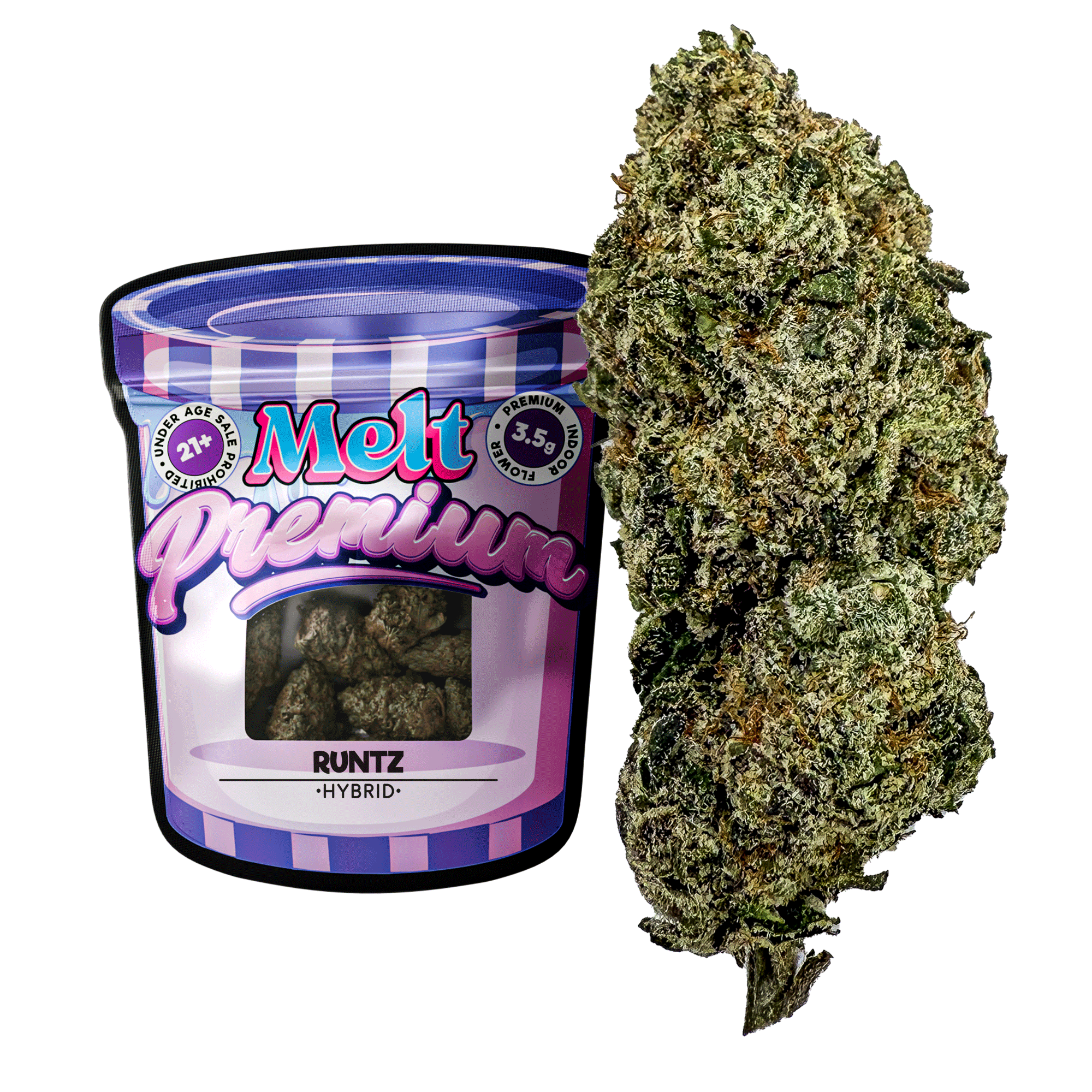 Runtz THCA Flower – Premium Indoor Hybrid Cannabis | 3.5g  Exotic Sweet Flavor