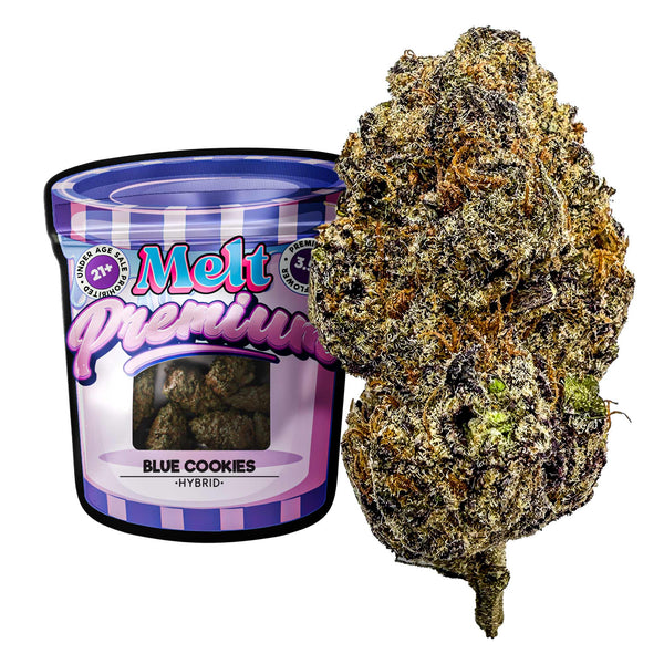 Blue Cookies THCA Flower - Premium Indoor Flower 3.5g With Sweet Berry Flavor