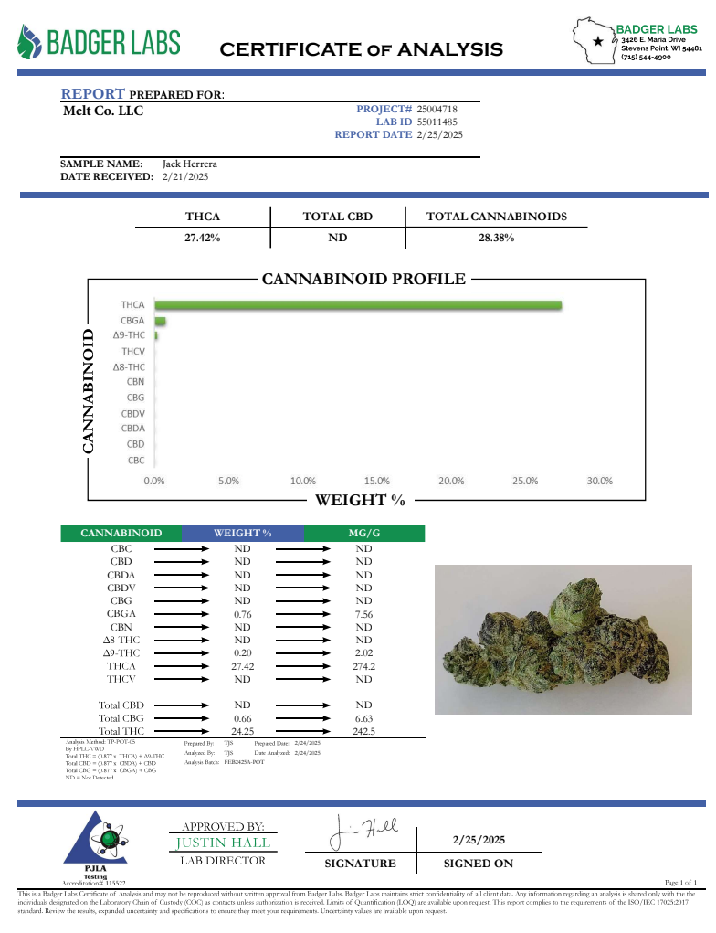 Jack Herer THCA Flower - Sungrown Cannabis smalls | Uplifting Sativa Pine Citrus Flavor